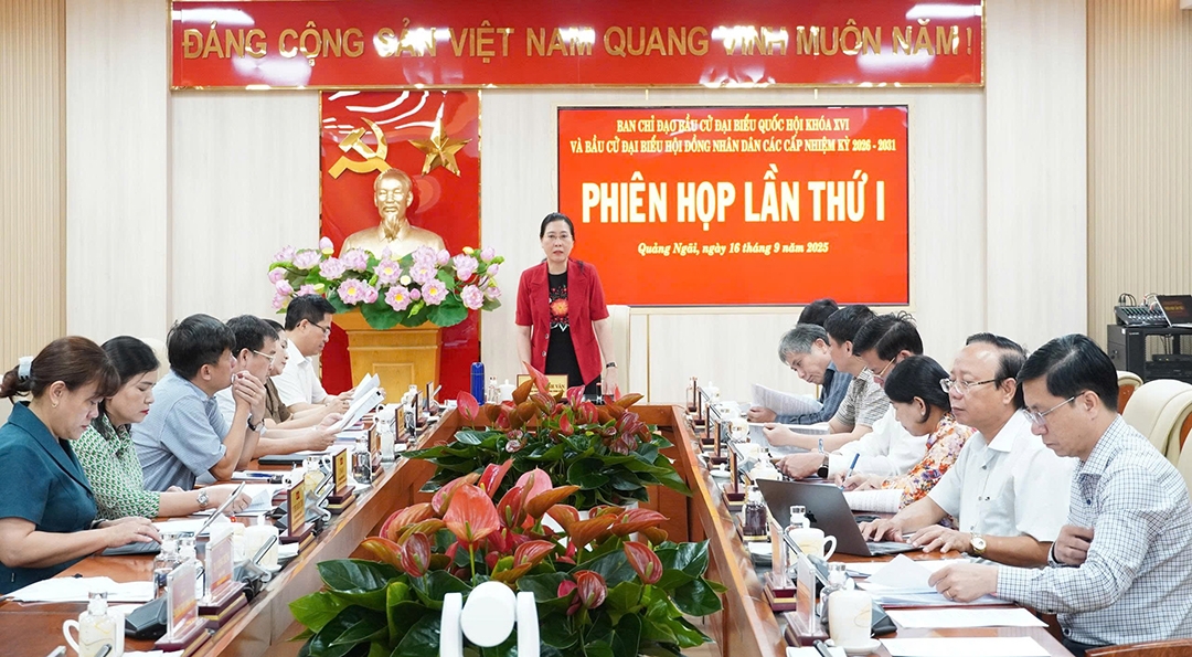 quang ngai trien khai cong tac chuan bi bau cu dai bieu quoc hoi va hDnd hinh anh 1