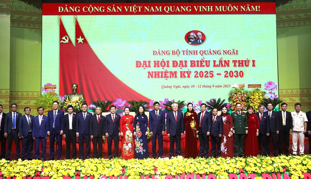 Đại hội Đảng bộ tỉnh Quảng Ngãi: Đại hội của niềm tin, tầm nhìn và hành động