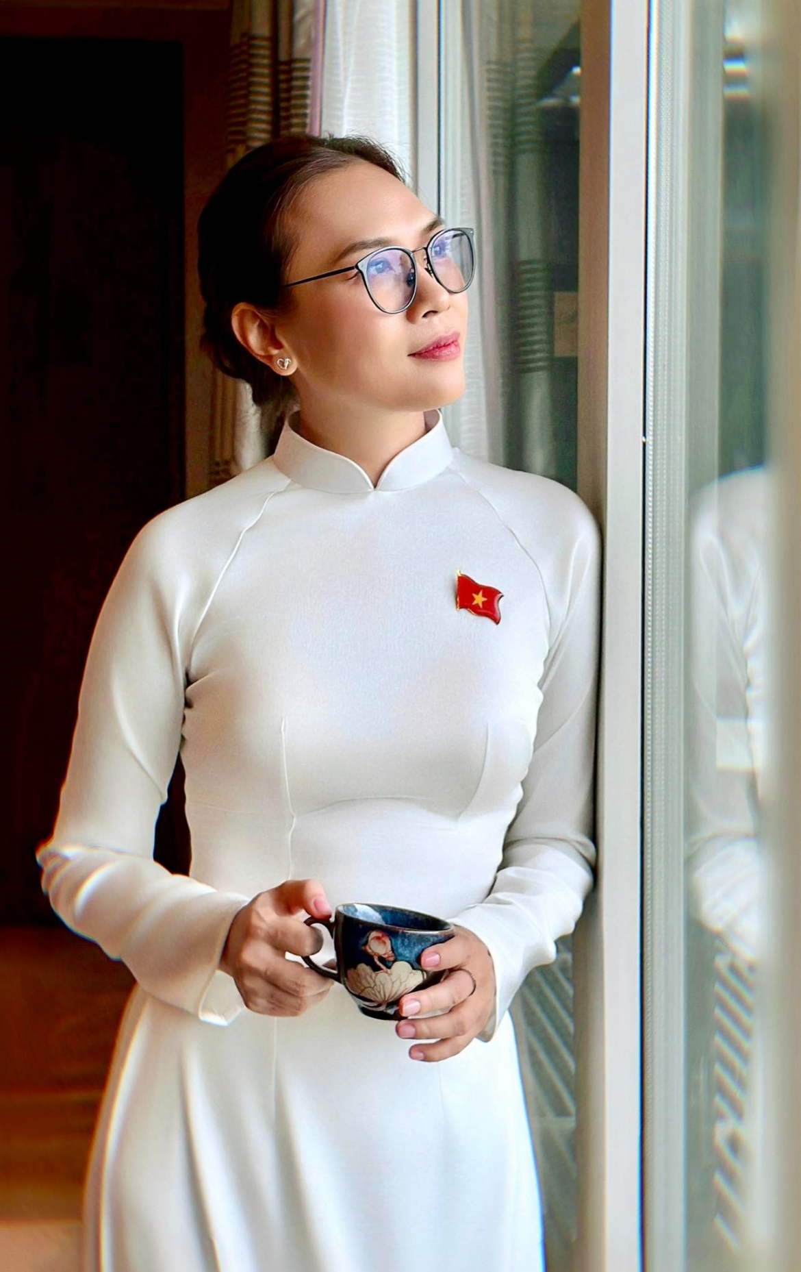 sao viet 5 9 vo chong ngo thanh van mung day thang con gai hinh anh 5