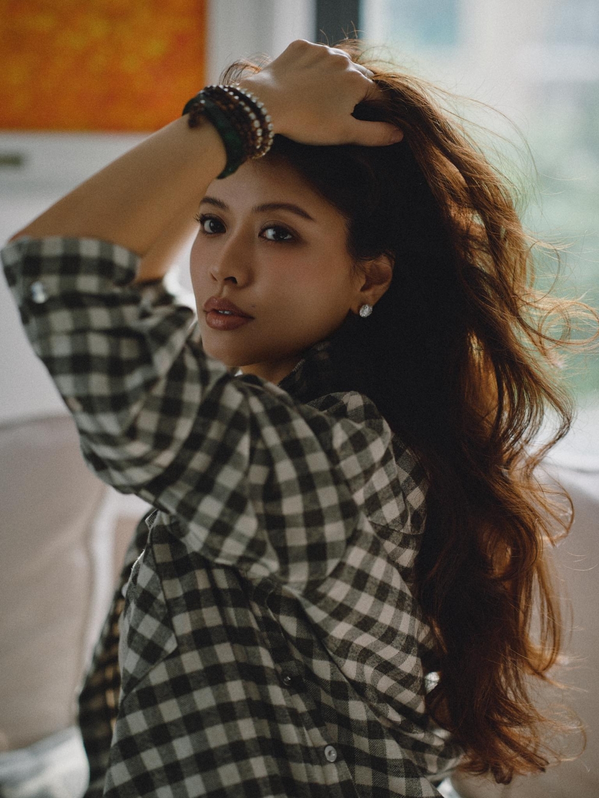 sao viet 22 9 hoa hau Do my linh hanh phuc ben chong con khi du lich han quoc hinh anh 7