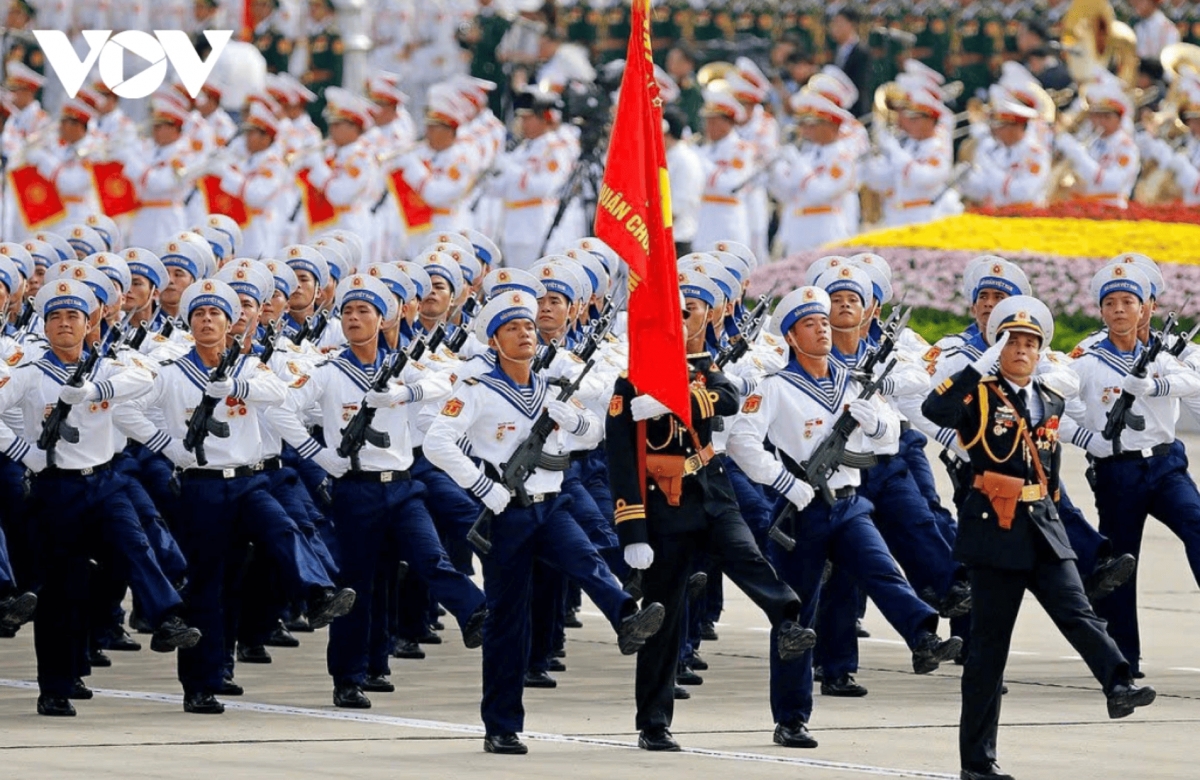 impressive images from grand parade 10 years ago at ba dinh square picture 12 impressive images from grand parade 10 years ago at ba dinh square picture 12
