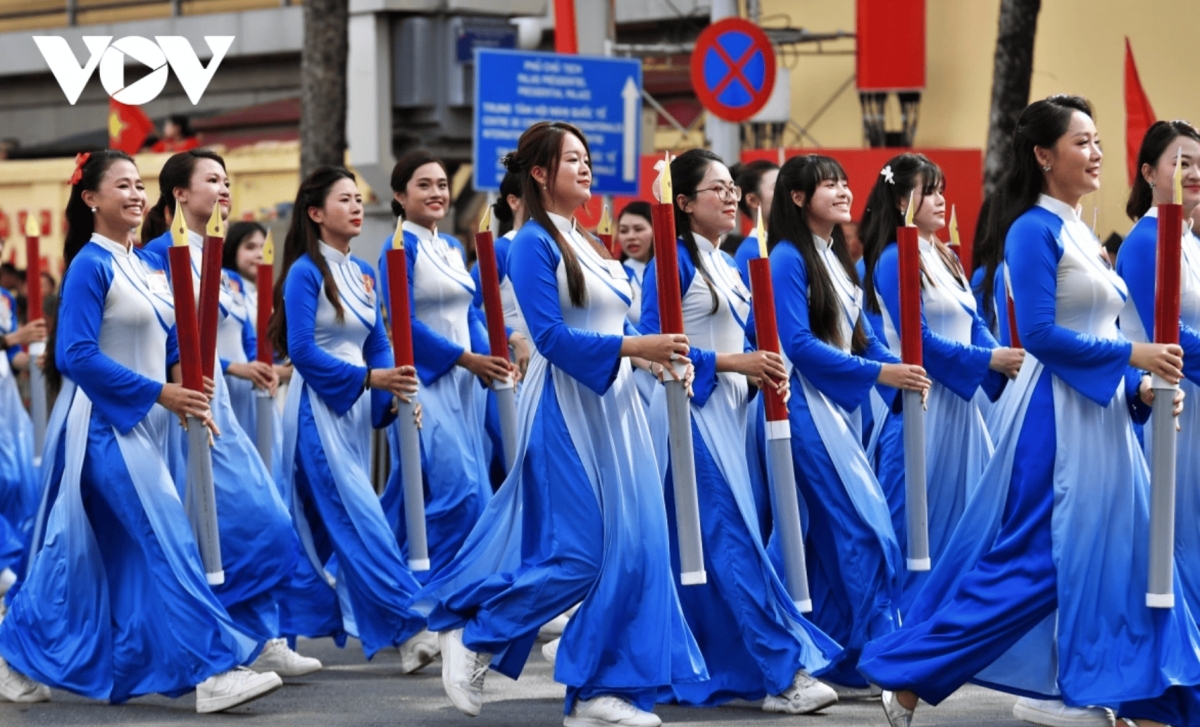 women take the spotlight in vietnam s national day parade picture 17 women take the spotlight in vietnam s national day parade picture 17