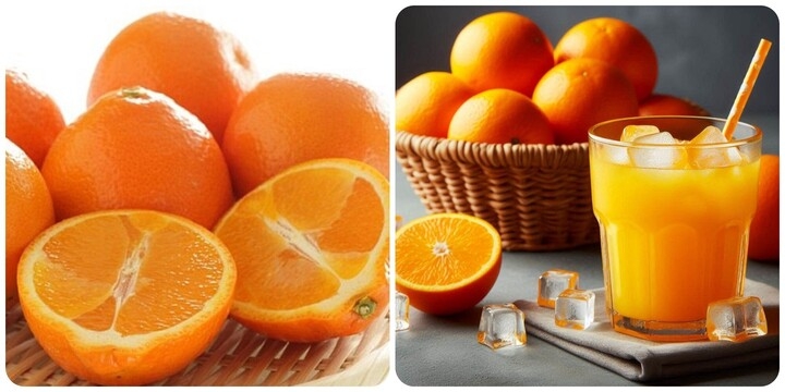 Nước cam nguyên chất giàu vitamin C nhưng có nên uống hàng ngày?