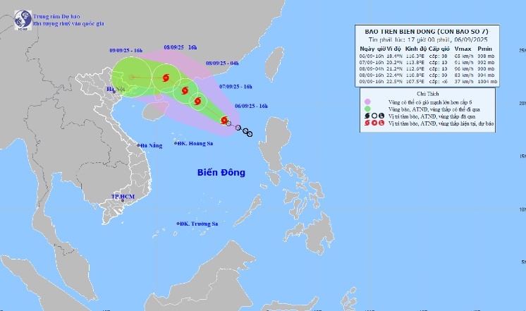 storm tapah forms in east sea, coastal provinces urged to take swift response picture 1