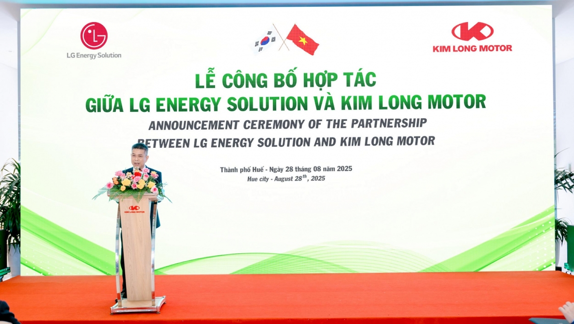 kim long motor hue va lg energy solution hop tac san xuat pin o to dien the he moi hinh anh 1