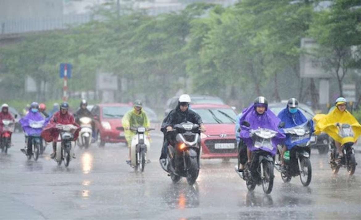 thoi tiet hom nay 18 9 bac bo co mua dong vao dem va sang hinh anh 1
