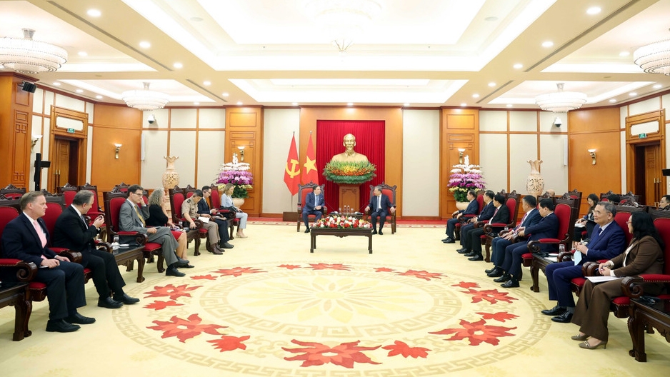 Tổng Bí thư Tô Lâm tiếp Đại sứ Hoa Kỳ Marc Knapper