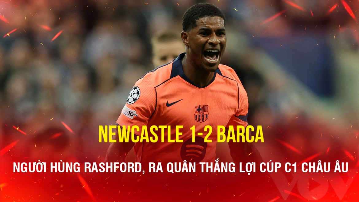 ket qua cup c1 chau Au hom nay 19 9 rashford ruc sang, barca danh bai newcastle hinh anh 1