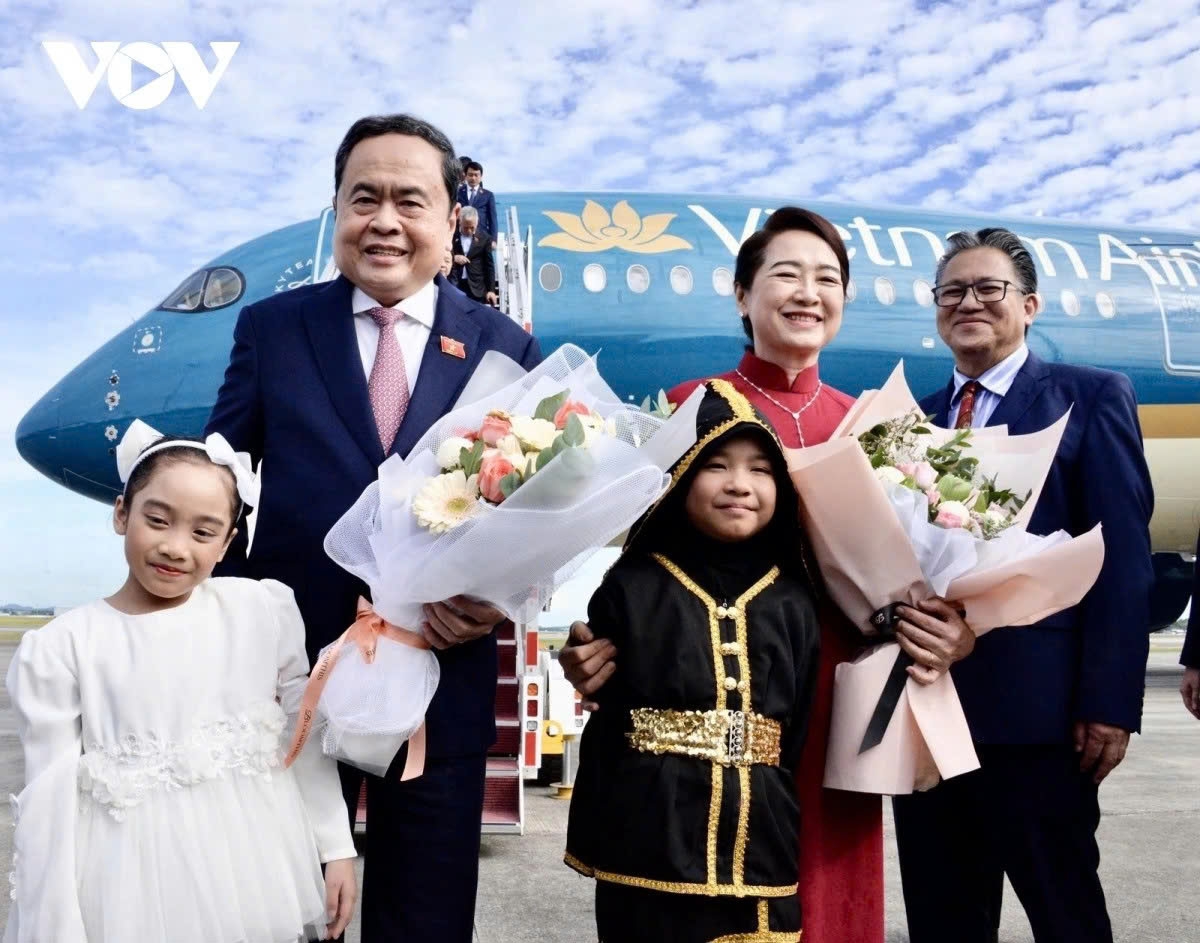 top legislator tran thanh man arrives in malaysia for aipa-46, official visit picture 1