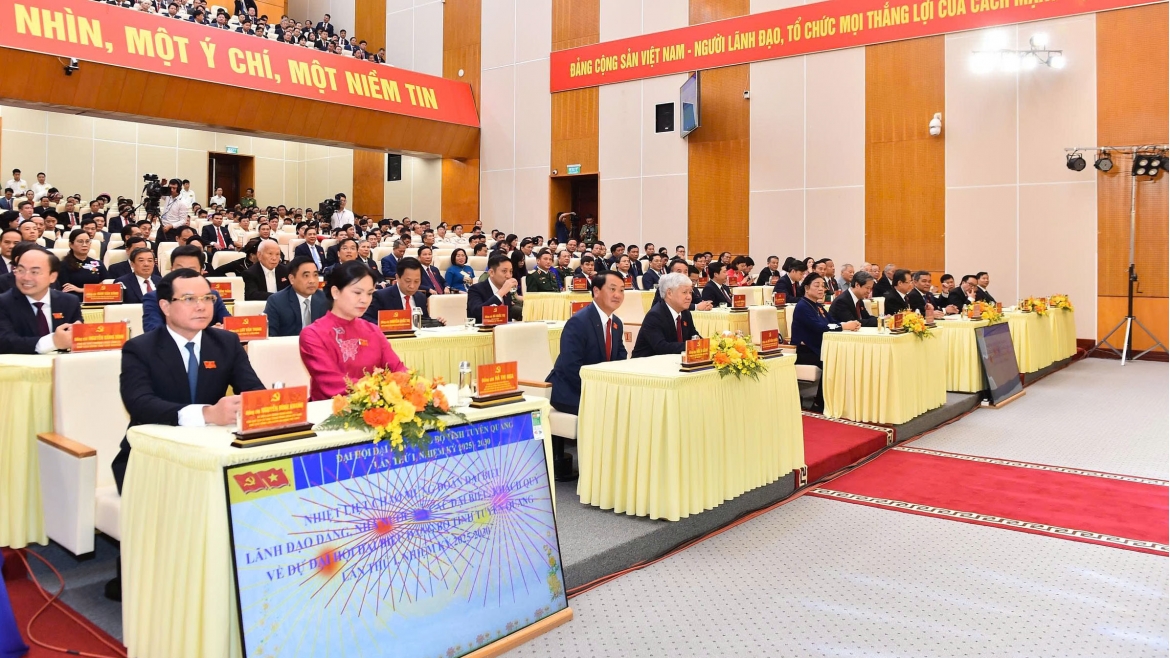 khai mac Dai hoi Dang bo tinh tuyen quang lan thu i, nhiem ky 2025 - 2030 hinh anh 1