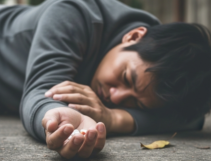 nga guc bat tinh sau khi uong 3 vien thuoc hang xom cho hinh anh 1