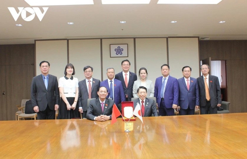 na vice chairman tran quang phuong begins official visit to japan picture 2