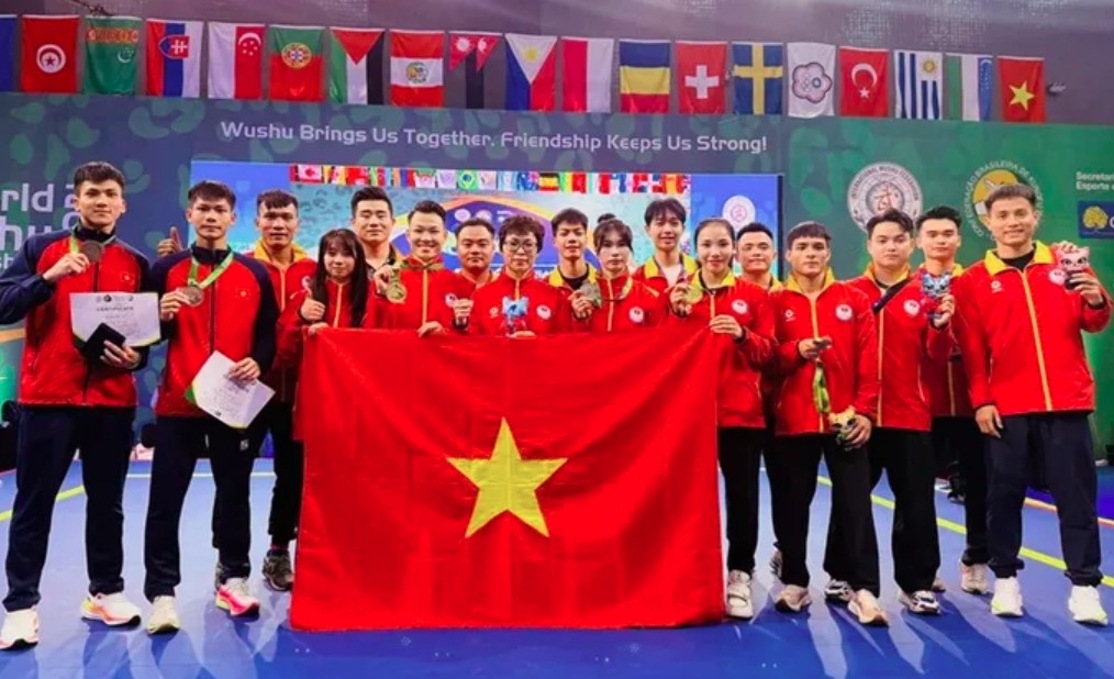 Martial artists claim two gold medals at World Wushu Championships
