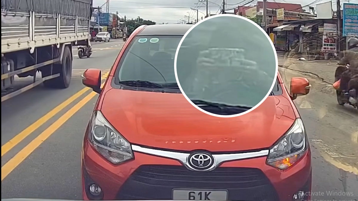 Nữ tài xế ở TP.HCM bị xử phạt vì cố tình đi ngược chiều