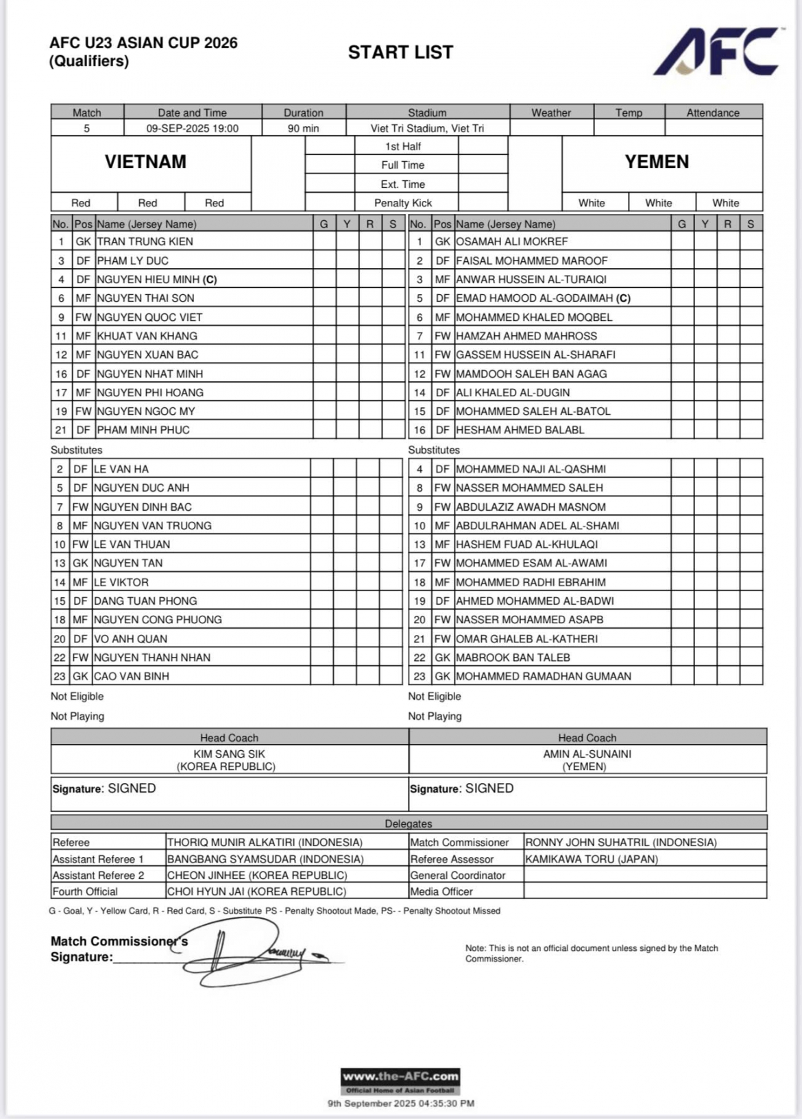 u23 viet nam xuat sac gianh ve du vong chung ket u23 chau A 2026 hinh anh 3