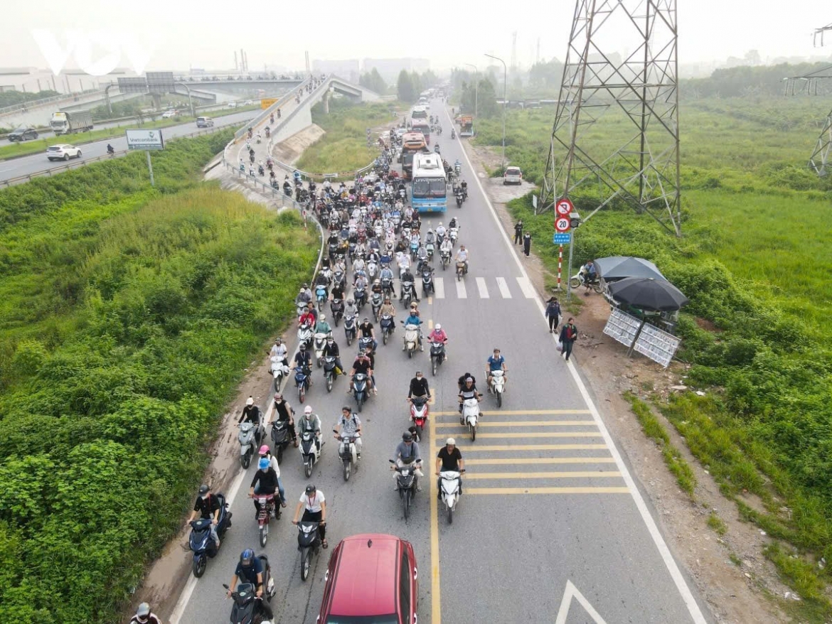 lap camera phat nguoi tren tuyen duong gom cao toc ha noi - bac ninh hinh anh 1