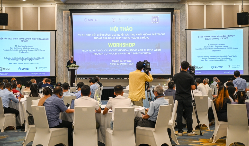 Giải quyết bài toán rác thải nhựa thông qua đồng xử lý trong ngành xi măng