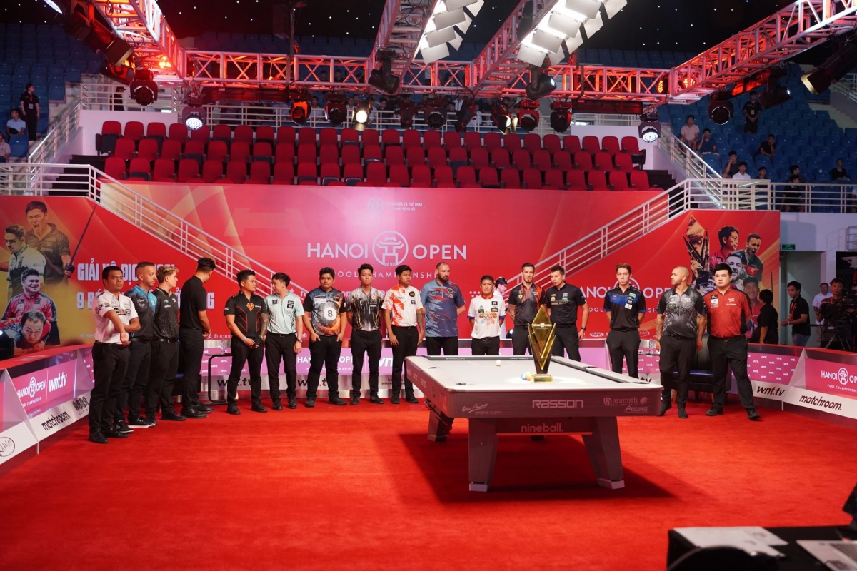 over 256 elite cueists compete at 2025 hanoi open pool championship picture 1 over 256 elite cueists compete at 2025 hanoi open pool championship picture 1