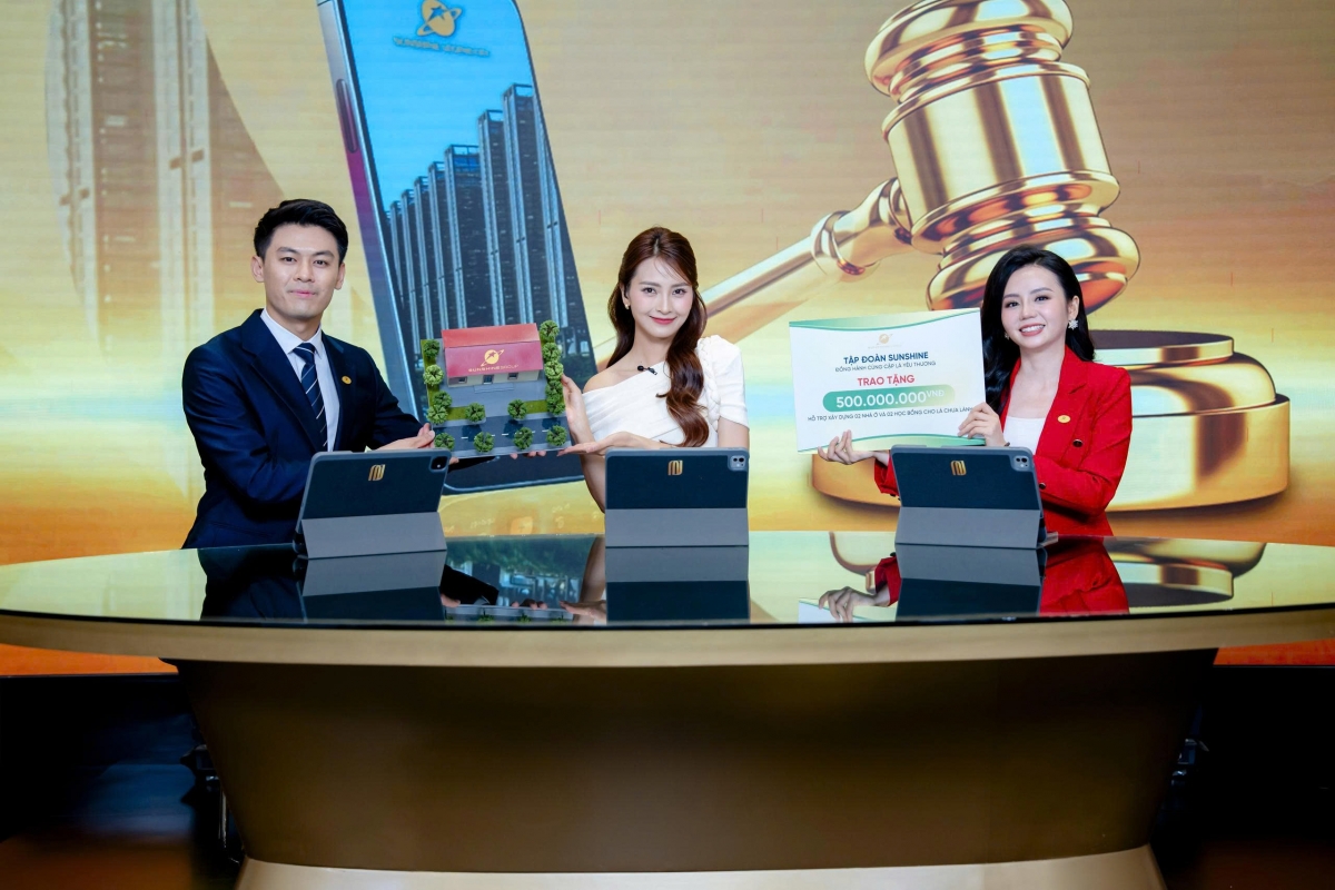 Sunshine Group cùng Cặp lá yêu thương lan tỏa hành trình tại Phú Thọ, Đồng Tháp