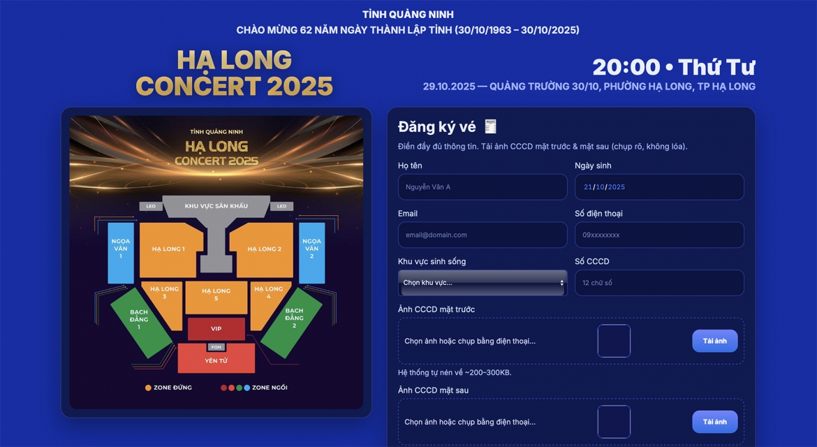 phat mien phi 30.000 ve cho nguoi dan, du khach xem concert ha long hinh anh 4