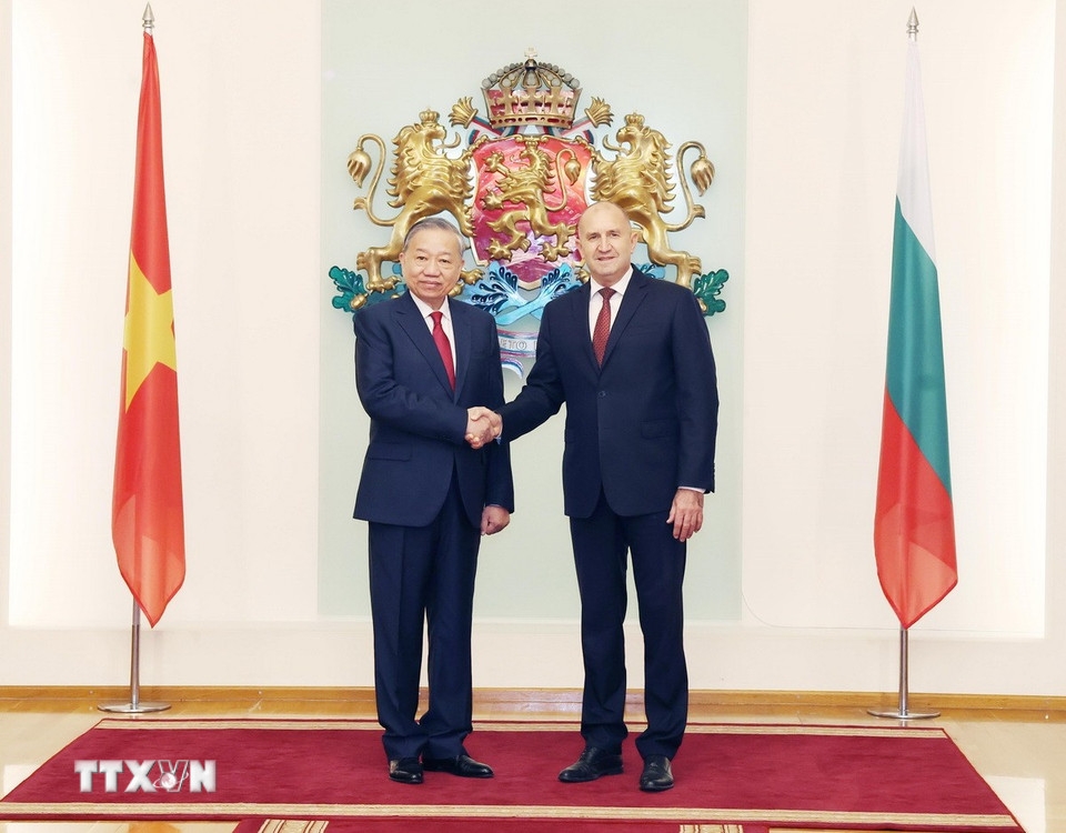 Tổng Bí thư Tô Lâm hội đàm với Tổng thống Bulgaria Rumen Radev