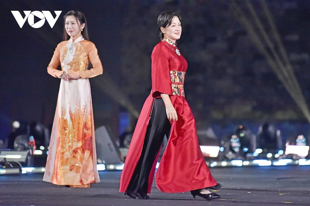 ambassadors spouses elegantly display vietnam s Ao dai heritage picture 5