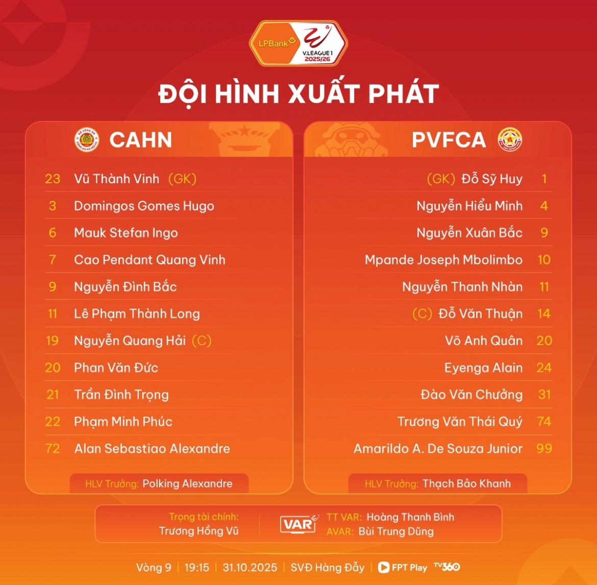 cahn danh bai pvf cand, san bang diem so voi ninh binh hinh anh 26