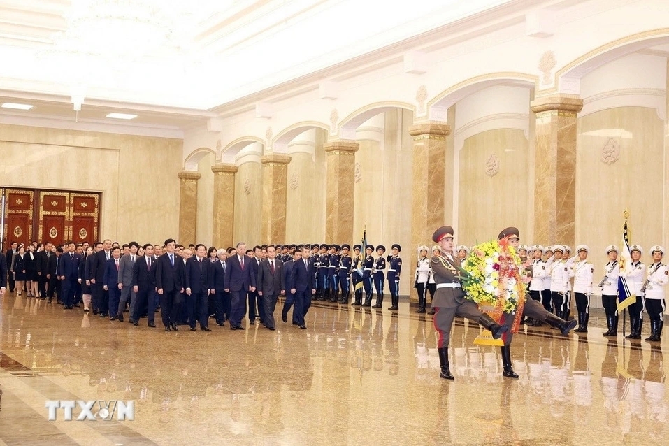 party general secretary to lam s state visit to dprk in the spotlight picture 8 party general secretary to lam s state visit to dprk in the spotlight picture 8