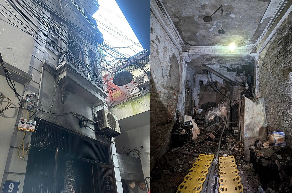 house fire in hanoi alley leaves five dead picture 1 house fire in hanoi alley leaves five dead picture 1