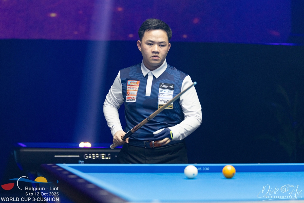 bao phuong vinh wins bronze at world cup billiards antwerp 2025 picture 1