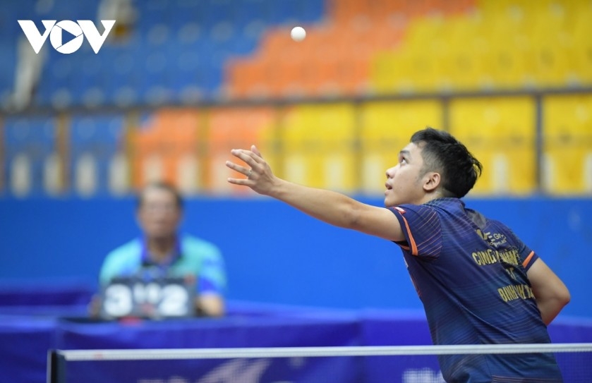 dinh anh hoang tops vietnam men s table tennis ahead of sea games 33 picture 1 dinh anh hoang tops vietnam men s table tennis ahead of sea games 33 picture 1