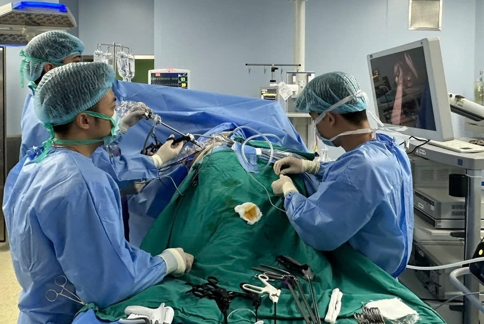 first autotransplant kidney surgery successfully performed in vietnam picture 1