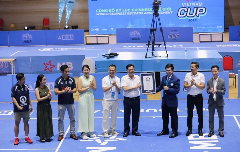 ppa tour asia-mb vietnam cup 2025 sets guinness world record picture 2