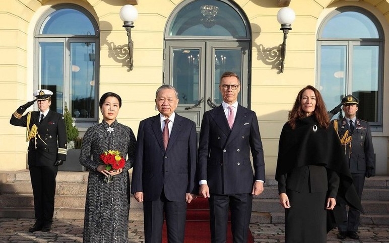 finish president hosts party chief to lam and spouse on official visit to helsinki picture 1 finish president hosts party chief to lam and spouse on official visit to helsinki picture 1