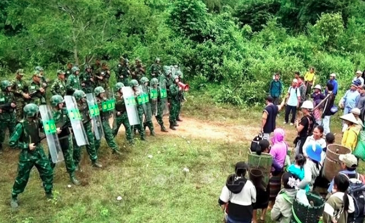 Vietnam, Laos conduct joint border protection exercise