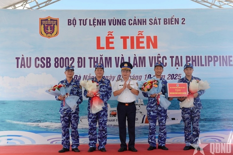 vietnam coast guard delegation departs for philippines to strengthen maritime partnership picture 1