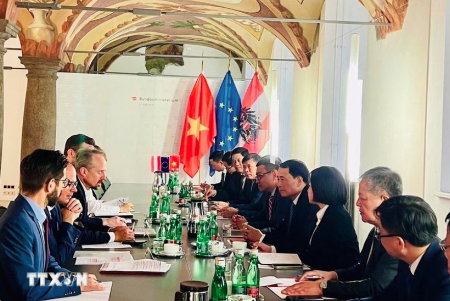 vietnam, austria boost security, digital technology cooperation picture 1 vietnam, austria boost security, digital technology cooperation picture 1
