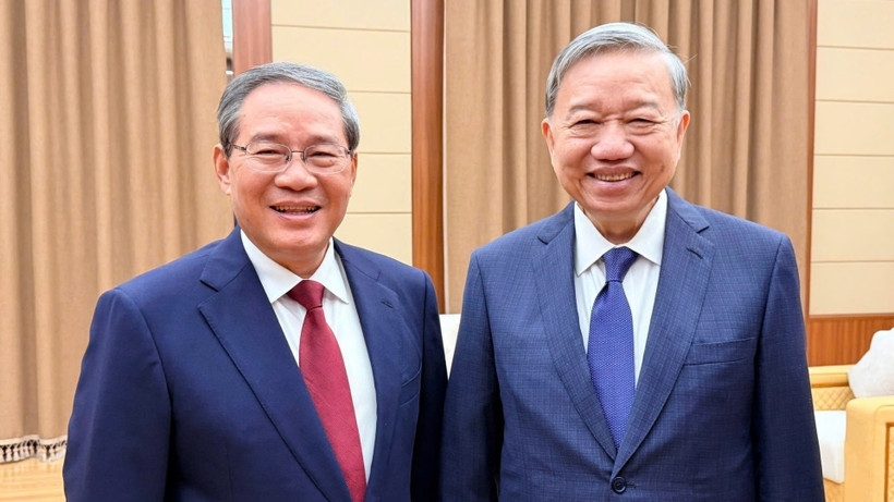 vietnamese party leader meets with chinese premier in pyongyang picture 1 vietnamese party leader meets with chinese premier in pyongyang picture 1