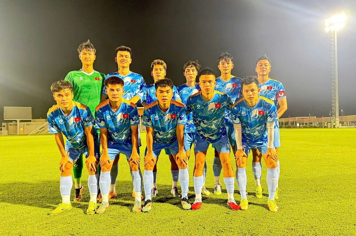 vietnam u23 narrowly lose to qatar u23 in another abu dhabi friendly picture 1 vietnam u23 narrowly lose to qatar u23 in another abu dhabi friendly picture 1