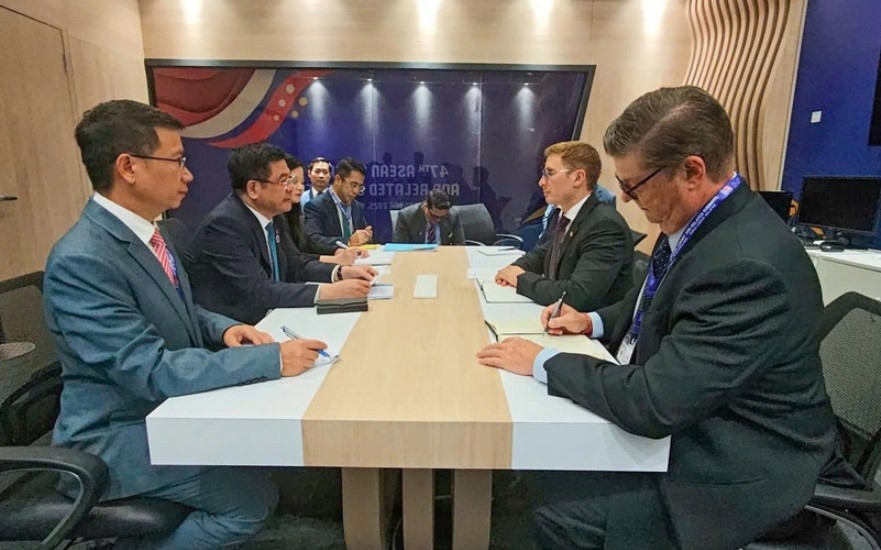 vietnam, us discuss trade ties, potential cooperation fields picture 1