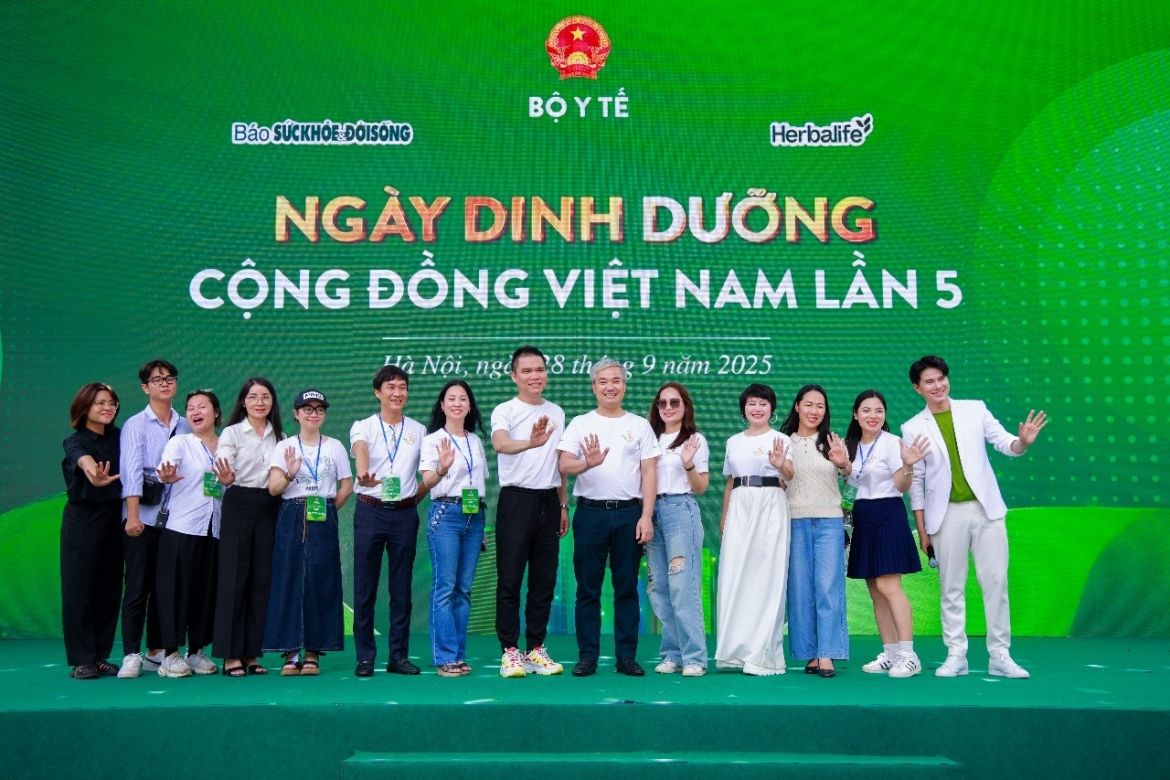 herbalife viet nam to chuc ngay dinh duong cong dong viet nam lan 5 hinh anh 1