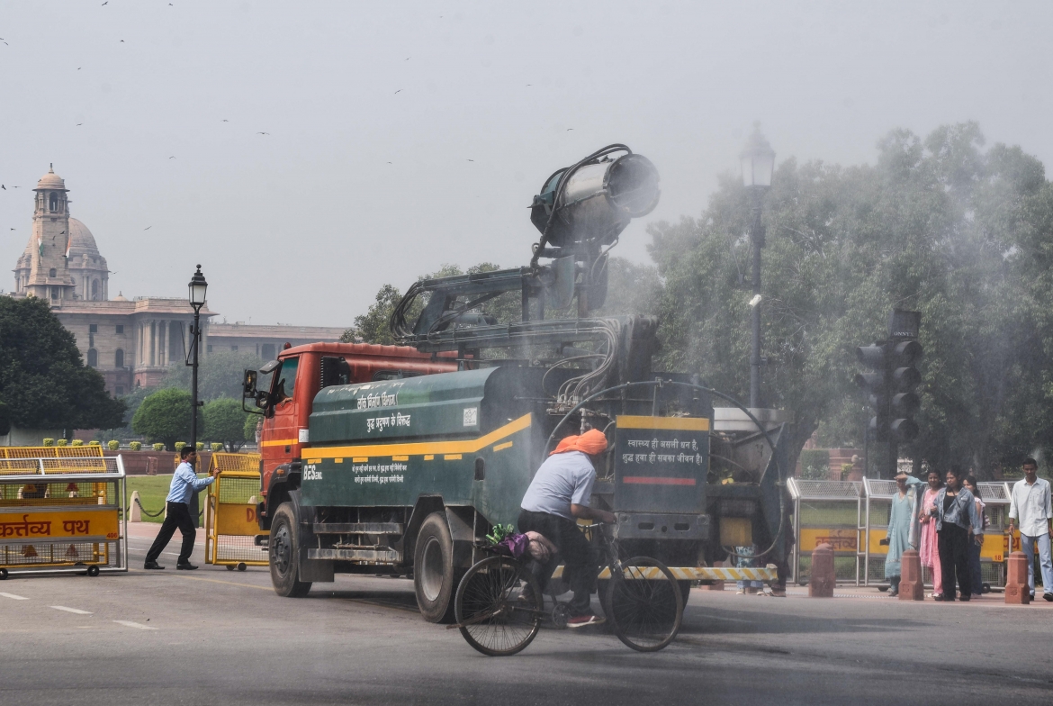 An Do nang muc do han che do o nhiem gia tang tai thu do new delhi hinh anh 1