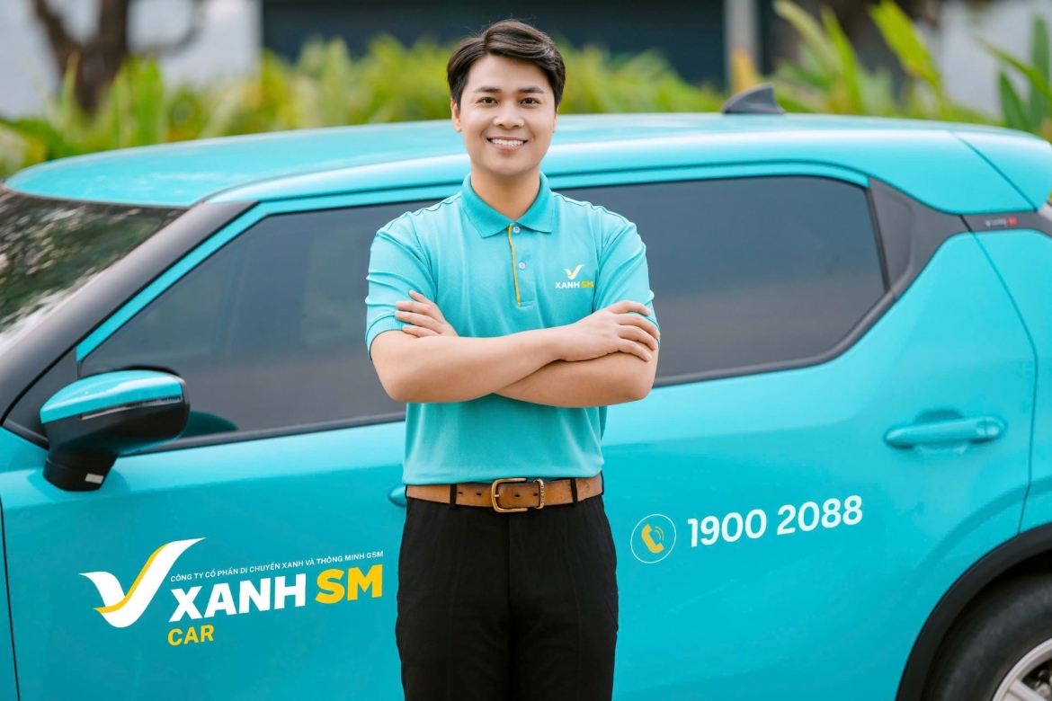 tai xe xanh sm an tam gan bo khi co thang luong 13 nhu nhan vien van phong hinh anh 1