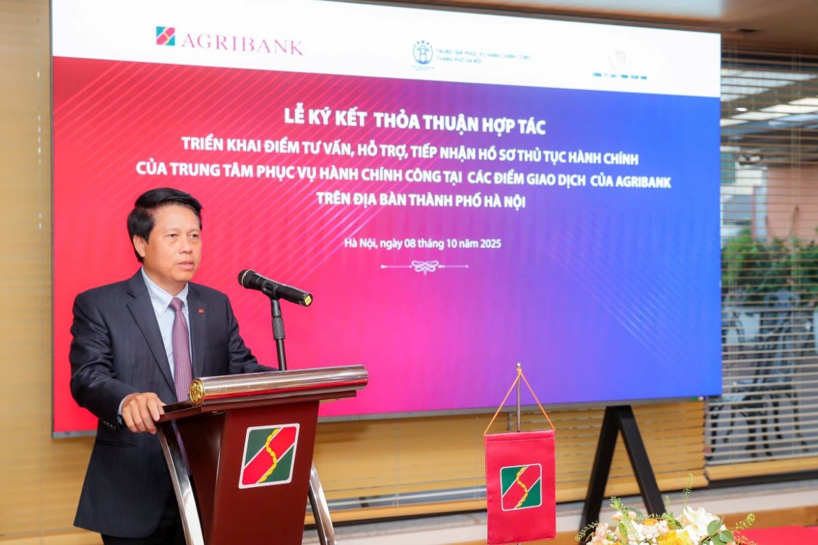 agribank dua dich vu hanh chinh cong den gan dan hon qua mang luoi cac diem diao dich hinh anh 1