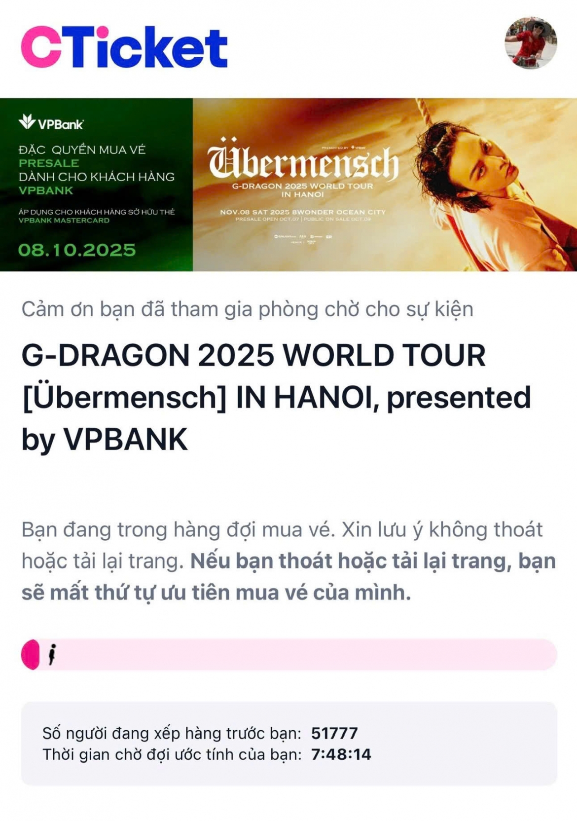 vpbank khang dinh con tuong manh 2 lan dong hanh cung huyen thoai g-dragon hinh anh 3