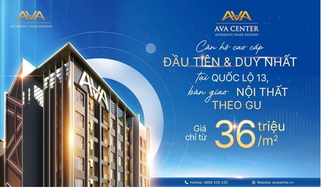 ava center - can ho cao cap dau tien va duy nhat tai quoc lo 13 ban giao noi that hinh anh 3