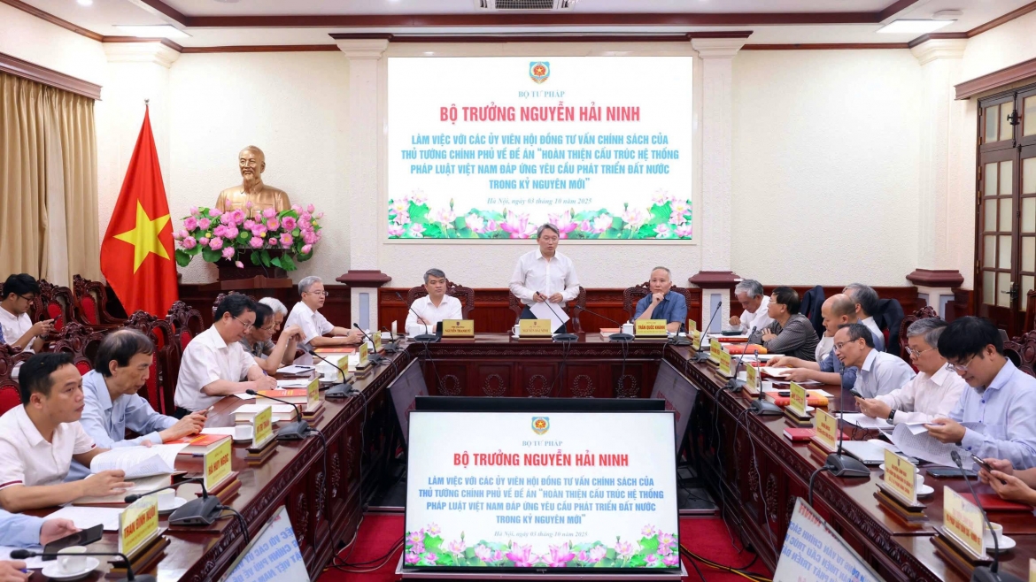 can co mot thiet ke tong the cho he thong phap luat viet nam trong boi canh moi hinh anh 1