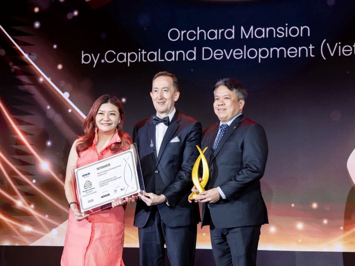 capitaland development duoc vinh danh nha phat trien bat dong san xuat sac 2025 hinh anh 2