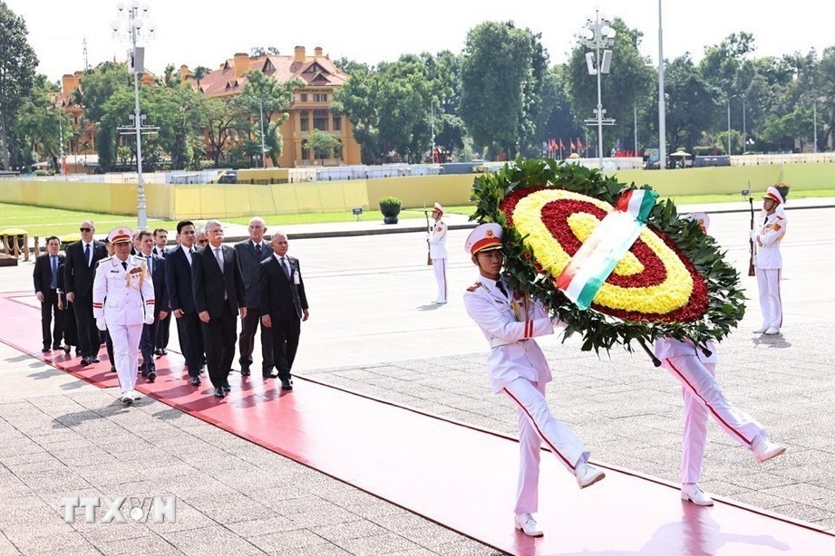 toan canh chuyen tham chinh thuc viet nam cua chu tich quoc hoi hungary hinh anh 5
