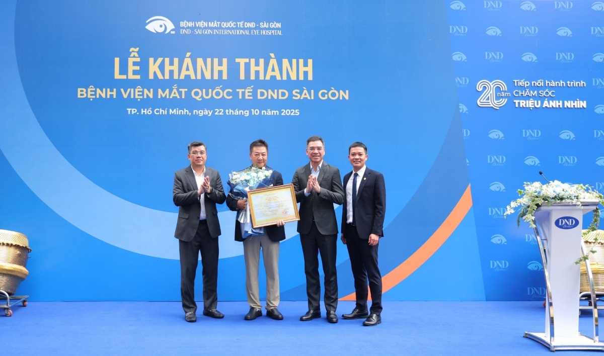 Khánh thành BV Mắt Quốc tế DND Sài Gòn - Tiên phong trong công nghệ nhãn khoa